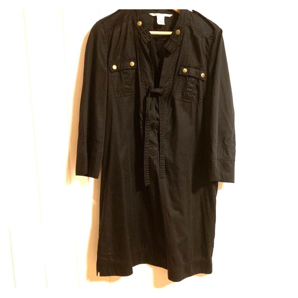 Diane Von Furstenberg Black shirt dress
